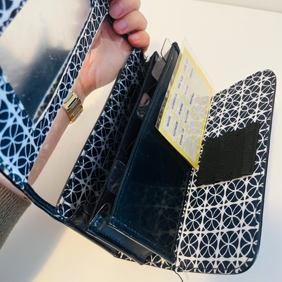 Blue New Cosmetic Bag for Travel - Picture 5 of 9